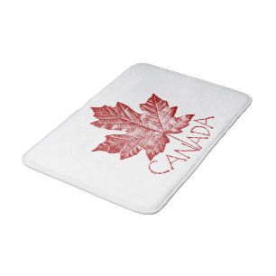 Kanada Bath Mat Canada Souvenir Maple Leaf Dekorat Badematte
