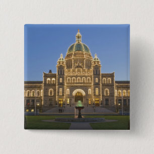 Kanada, BC, Victoria, BC Legislature Gebäude: Button
