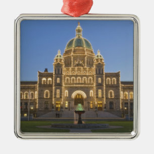 Kanada, BC, Victoria, BC Legislaturgebäude bei Ornament Aus Metall