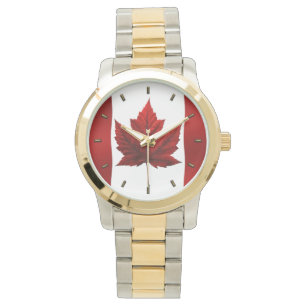 Kanada Beobachten Canadian Flag Souvenir Wristwatc Armbanduhr