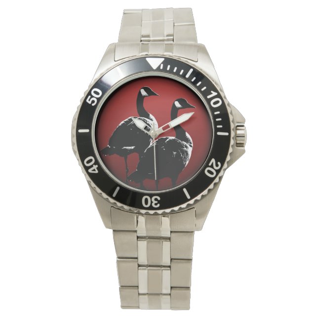 Kanada beobachten Kanada Goose Souvenir Wrist Watc Armbanduhr (Vorderseite)