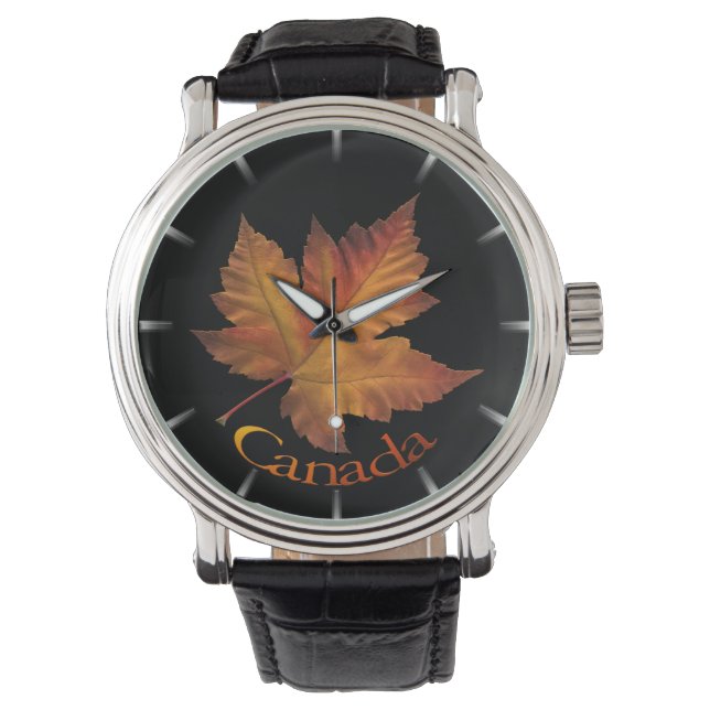 Kanada Beobachten Sie Kanada Souvenir Wrist Watche Armbanduhr (Vorderseite)