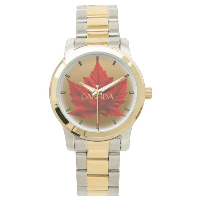 Kanada beobachtet Geschenke für Souvenir-Armbanduh Armbanduhr (Vorderseite)