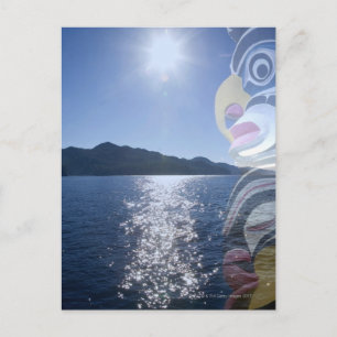 Kanada, Britisch-Kolumbien, amerikanisches Totem Postkarte