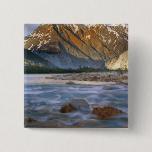 Kanada, British Columbia, Alsek River Valley. Button