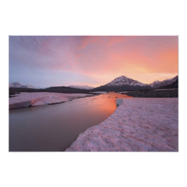 Kanada, British Columbia, Alsek River Valley. Fotodruck