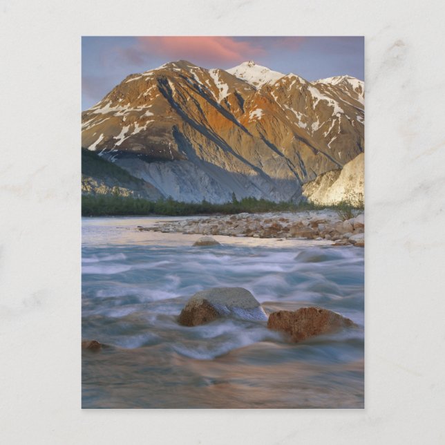 Kanada, British Columbia, Alsek River Valley. Postkarte (Vorderseite)