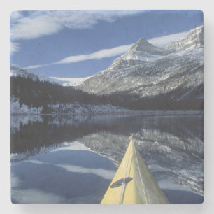 Kanada, British Columbia, Banff. Kayak-Bogen Steinuntersetzer