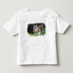 Kanada, British Columbia, Rotes Eichhörnchen Pine Kleinkind T-shirt
