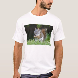 Kanada, British Columbia, Rotes Eichhörnchen Pine T-Shirt
