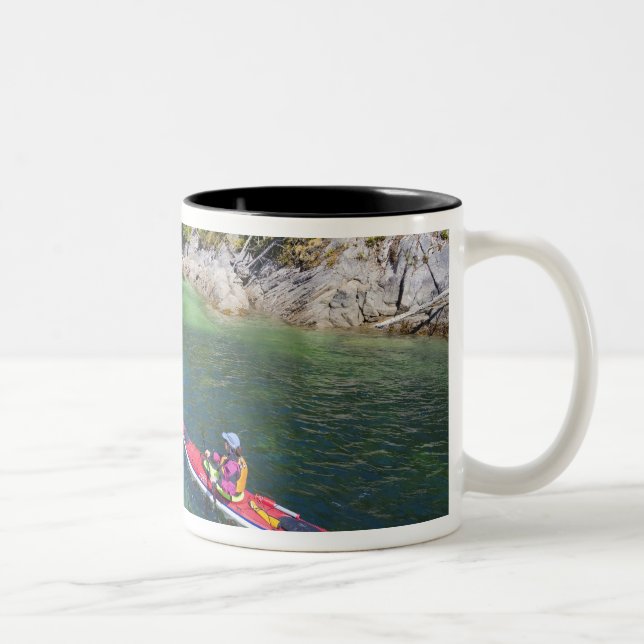Kanada, British Columbia, Vancouver Island. Meer 2 Zweifarbige Tasse (Rechts)