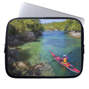 Kanada, British Columbia, Vancouver Island. Meer Laptopschutzhülle