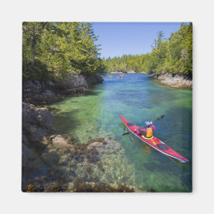 Kanada, British Columbia, Vancouver Island.Meeresm Magnet