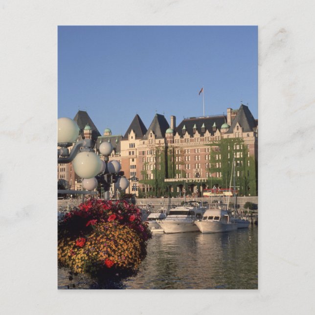 Kanada, British Columbia, Victoria Empress Hotel Postkarte (Vorderseite)