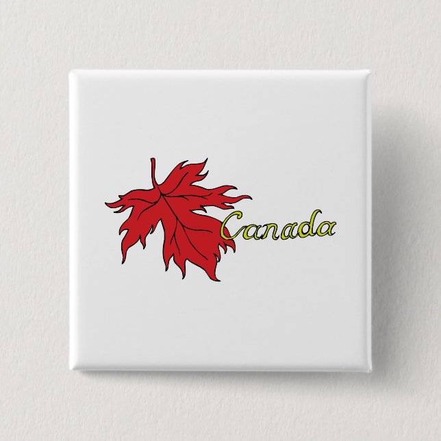 Kanada Button (Vorderseite)