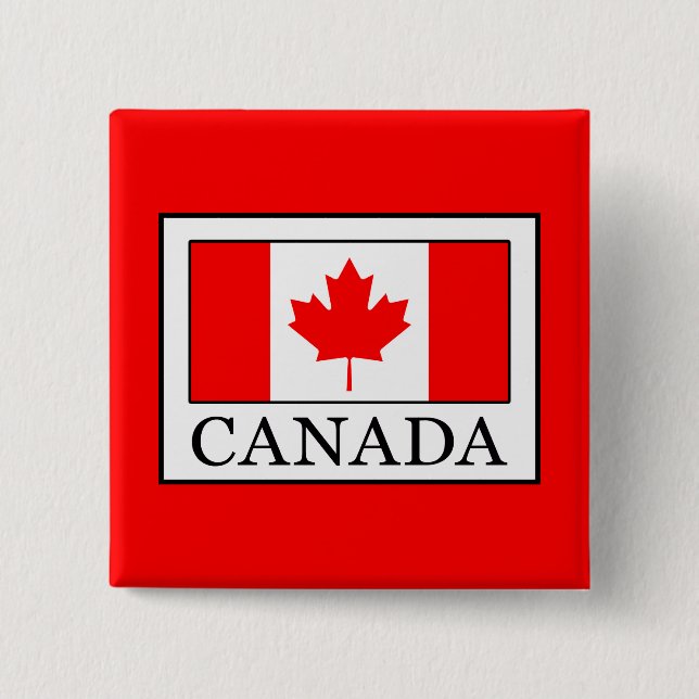 Kanada Button (Vorderseite)