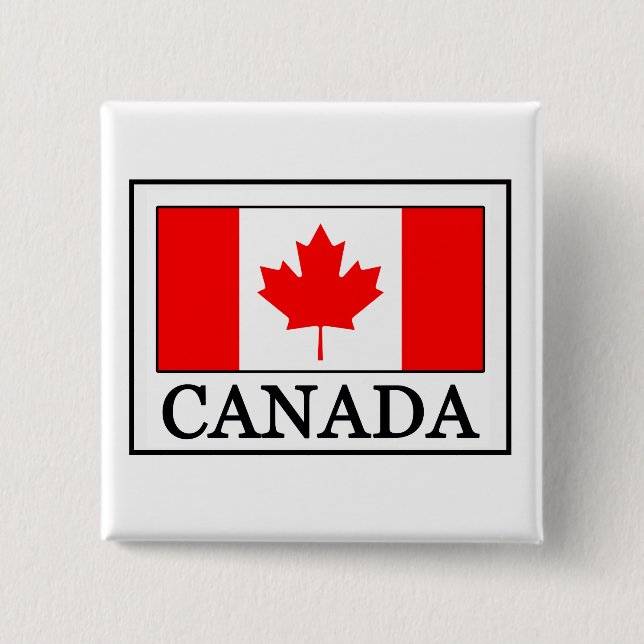 Kanada Button (Vorderseite)