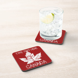 Kanada Coaster Retro Custom Kanada Untersetzer