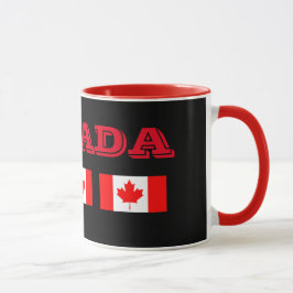 Kanada Custom 11 oz Ringer Tasse
