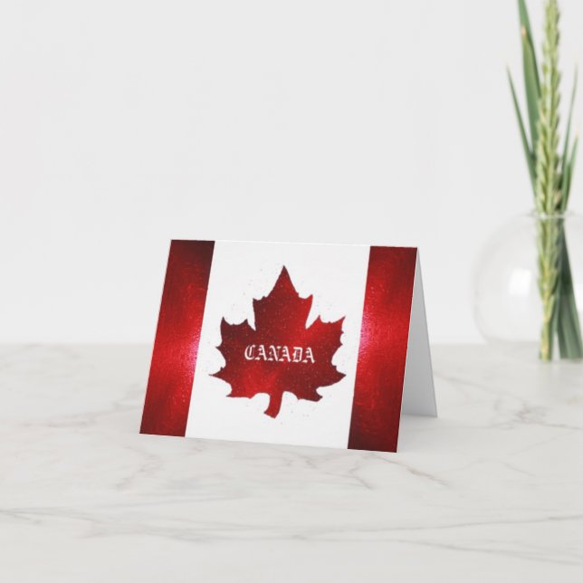 Kanada Dankeskarte (Vorderseite)