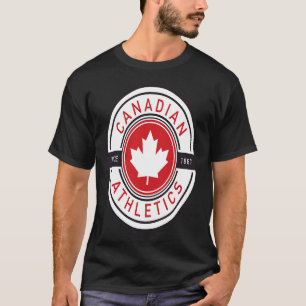 Kanada Day Athletic Team Kanada Flaggen Ahornleaf T-Shirt