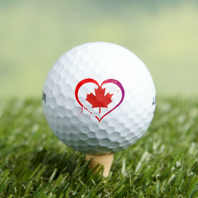 Kanada Day Golf Balls Golfball (Insitu T-Shirt)