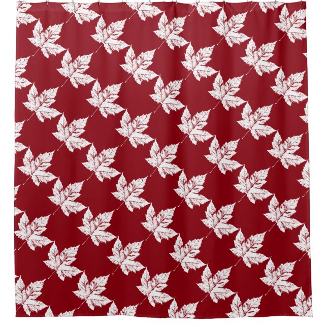 Kanada Duschvorhänge Kanada Ahornleaf Dekoration Duschvorhang (Vorderseite)