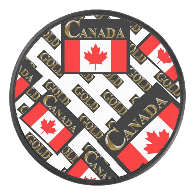 KANADA EISHOCKEY PUCK (Vorderseite)
