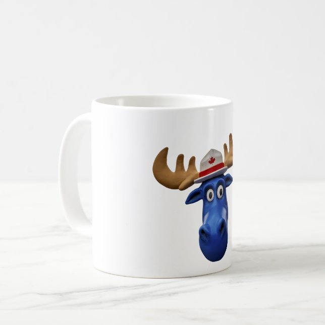 Kanada Elch Kaffeetasse (Vorderseite Links)