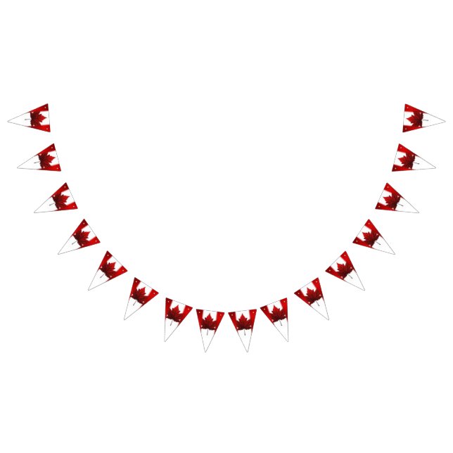 Kanada Flag Banners Canada Day Decorations Wimpelkette (Alle)