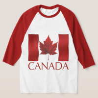 Kanada-Flag-Shirt Kanada Baseball Jerseys