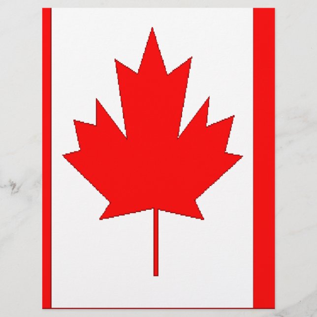 Kanada-Flagge (Vorderseite)