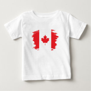 Kanada-Flagge Baby T-shirt