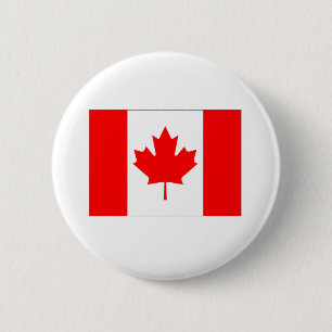 Kanada-Flagge Button