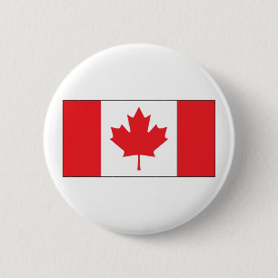 Kanada-Flagge Button