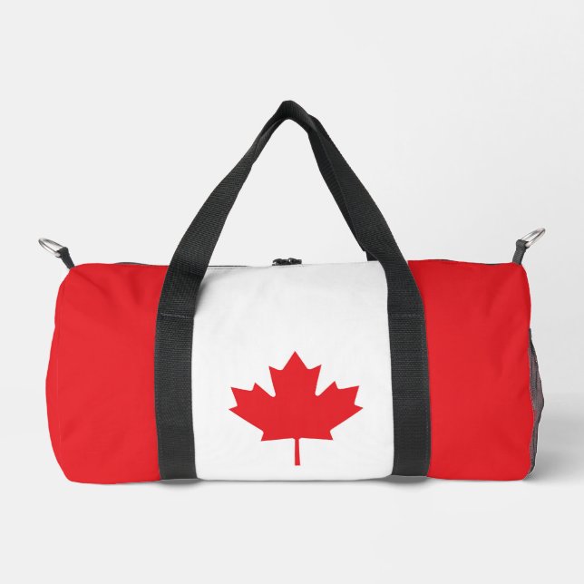Kanada-Flagge Duffle Bag (Vorderseite)