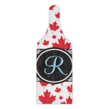 Kanada-Flagge Einzigartiges Abstraktes Budget-Mono