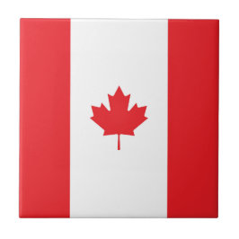 Kanada-Flagge Fliese