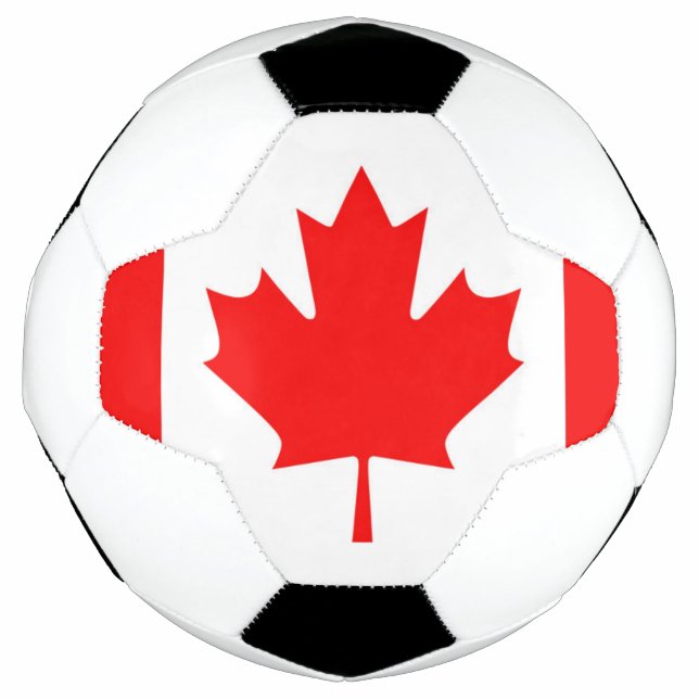 Kanada-Flagge Fußball (Vorderseite)