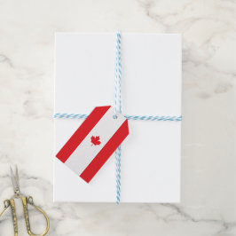 Kanada-Flagge Geschenkanhänger