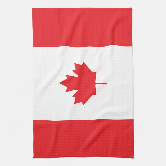 Kanada-Flagge Geschirrtuch (Vertikal)