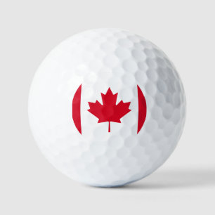 Kanada-Flagge Golfball