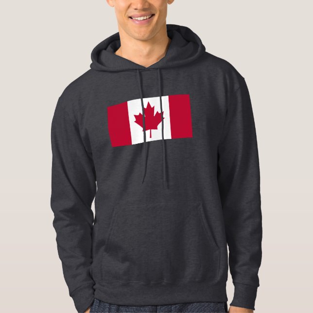 Kanada-Flagge Hoodie (Vorderseite)