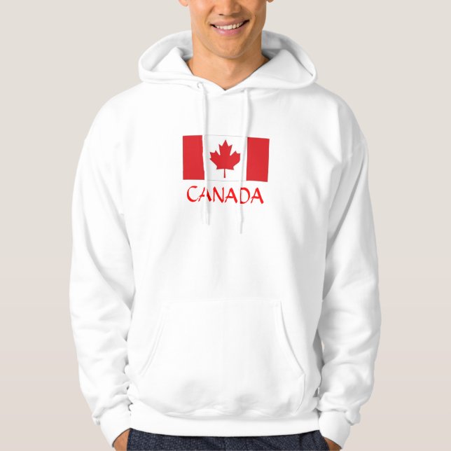 Kanada-Flagge Hoodie (Vorderseite)