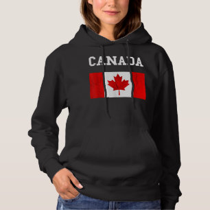Kanada Flagge Kanadische Flagge Kanadische Roots-M Hoodie