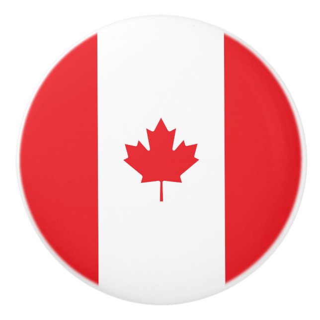 Kanada-Flagge Keramikknauf (Vorderseite)
