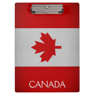Kanada-Flagge Klemmbrett