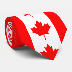 Kanada-Flagge Krawatte