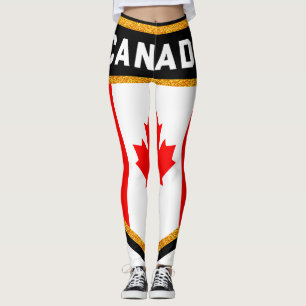 Kanada-Flagge Leggings