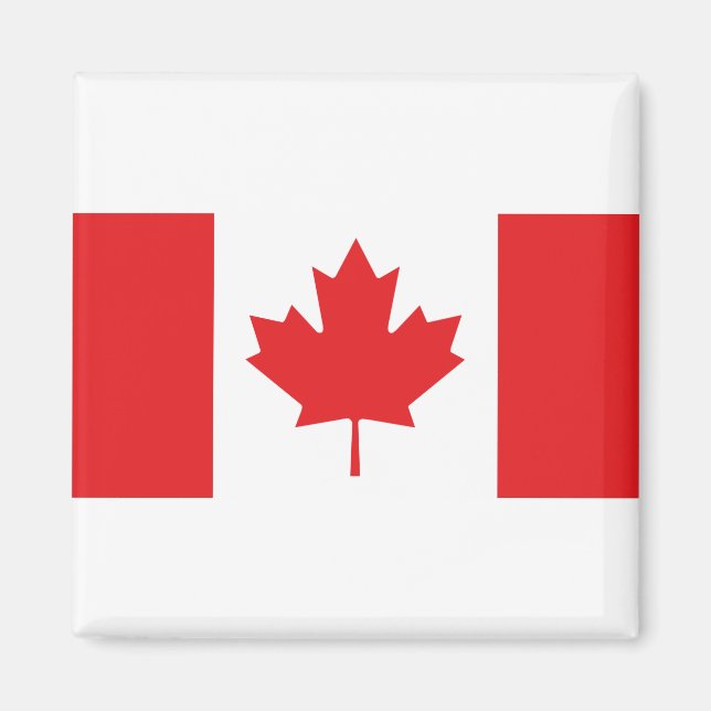 Kanada-Flagge Magnet (Vorne)
